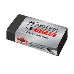 Faber Castell Pencil Eraser, DUST FREE (Excellent clean erasing)