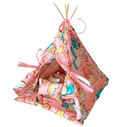 Miniature Teepee Tent for Doll. Dollhouse Furniture 1:12 scale Handmade wigwam