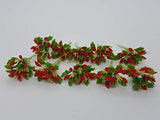 10 Pieces Miniature Chirstmas Flower clay Dollhouse Fairy Garden Mini Plant Trees Artificial Flower Tiny Orchid #04