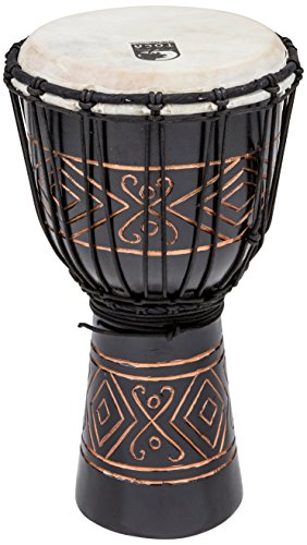 Toca TSSDJ-SBO Street Series 8-Inch Black Onyx Djembe, Small