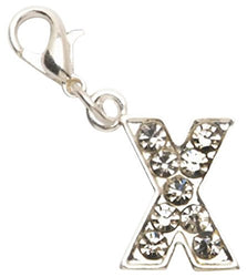 Darice 1999-7462 Lobster Clasp Charm-Letter X.625 Inches