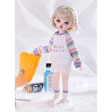 Fbestxie BJD Doll SD Doll 26.5Cm Exquisite Fashion Female Doll Birthday Present Doll Child Playmate Girl Toy,Fullset