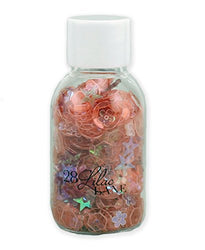 Sequin & Bead Assorted Mixes For Crafts 75 grams - Rose Blush - 3 Bottles
