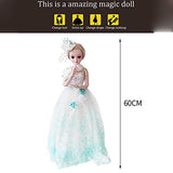 Wenini Demi Doll Series Princess Olivw, BJD Doll SD Doll Princess Bride for Girl Gift and Dolls Collection, Movable Joints Luxury Gift for Xmas Girls, 60cm/24inch (Demi Doll Jasmine)