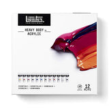 Liquitex 3699357 Heavy Body Acrylic Paint, Essentials