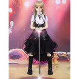 MEESock Fashion Girl BJD Doll 1/3 55CM 21.6 Inch Ball Joints SD Dolls Cosplay Dolls with Clothes Shoes Wigs Makeup DIY Toys Best Gift