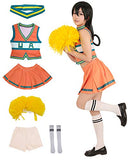 Miccostumes Women's BNHA Cheer Uniform UA Cheerleader Cosplay Outfit Asui Tsuyu Costume (L/XL)
