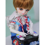 1/6 SD Doll BJD Dolls Full Set 28.2cm Ball Jointed Dolls Toy Surprise Gift for Girls, Action Figure + Makeup + Cowboy Clothes + Wig + Shoes