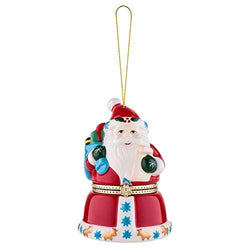 Mr. Christmas 18071 Porcelain Music Box - Santa holiday decoration One Size Multi