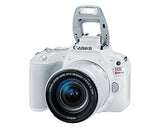 Canon EOS Rebel SL2 DSLR Camera with EF-S 18-55mm STM Lens - WiFi Enabled, White