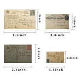 80 PCS Vintage Nautical Map Postcards Stickers for Laptop Envelop Scrapbook Journal Planner Card Making