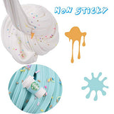 3 Pack Butter Slime Kit, Scented Cloud Slime,Coffee Slime, Ice Cream Slime and Cake Slime, Soft & Non-Sticky Clay, DIY Sludge Toy Gift
