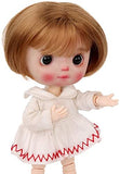 Doll wig 1/8 5-6 inch 13-15 cm small pony braid BJD mini doll wig girl gift Eguskina synthetic mohair doll hair (D)