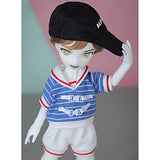 Fbestxie BJD Doll 1/6 28.8CM 11.3Inch Ball Joints Handsome SD Dolls Children's Creative Toys with Clothes Shoes Wig Hair Makeup