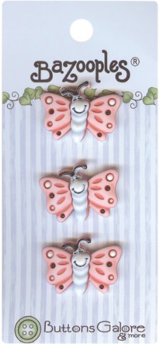 BaZooples Buttons-Flutterbugs 1 pcs sku# 642940MA