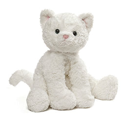 GUND Cozys Collection Cat Stuffed Animal Plush, White, 10"