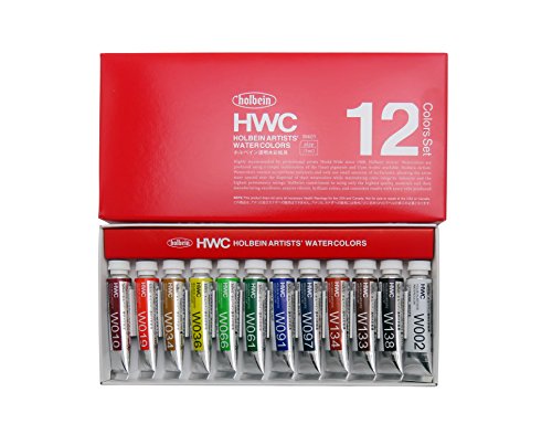 Holbein Artists' Watercolor 5ml 12 Color Set