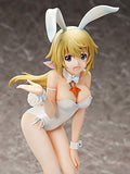 FREEing is <Infinite Stratos>: Charlotte Dunois (Bare Leg Bunny Version) 1:4 Scale PVC Figure, Multicolor