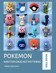 Pokemon - Book Two: Written Crochet Patterns