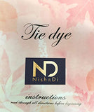 Nish&Di Luxurious Tie Dye Kit Creative Party Gift Set. Fun Group Activities for Kids and Adults. Create Vibrant Designs DIY One Step Non-Toxic Dye. Best Gift idea.