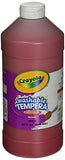Crayola Red Washable Tempera Paint, 32-Ounce