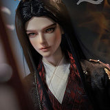 BJD Doll 1/3 SD Dolls Chinese Classical Style Male Doll Ball Jointed Doll DIY Toys with Clothes Outfit Shoes Wig Hair Makeup Best Gift for Boy