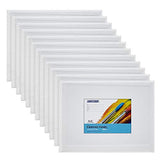 FIXSMITH Painting Canvas Panels - 6 x8 Inch Canvas Board Super Value 12 Pack Canvases,100% Cotton,Primed Canvas Panel,Acid Free,Artist Canvas Boards for Professionals,Hobby Painters,Students & Kids.