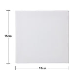 ZILONG Stretched Canvas 6" X 6"- Blank Canvas Board 6-Piece Pack Art Canvas frame