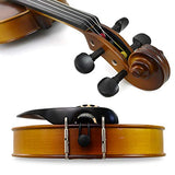 Ricard Bunnel G2 Violin Outfit Clearance 1/10 Size - Carrying Case and Accessories Included - High Quality Solid Maple Wood and Ebony Fittings By Kennedy Violins