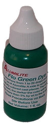 Alumilite Colorant Single Color Liquid Pigment Dye Florescent Green 1 fl oz for Crafts and More