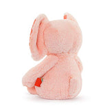 B. toys by Battat Plush Elephant – Stuffed Animal – Soft & Cuddly Toy – Pink Elephant – 12” – Washable – Baby, Toddler, Kids – Happyhues – Bubble Gum Becky – 0 Months +