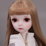 Fbestxie 30Cm BJD Girl 1/6 Scale Ball Jointed Doll Full Set Includes Costume & Wig Accessories Best Birthday Gift for Girl