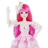 EVA BJD 57cm 22 Inch Doll Jointed Dolls - Including Clothes with Wig, Shoes,Accessories for Girls Gift (Party Wear-Pink)