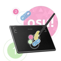 Huion Inspiroy H430P Graphics Drawing Tablet for OSU! Signature Pad with Battery-Free Pen 4096