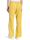 WonderWink Women's Flare Leg Cargo Pant, Yellow, X-Large