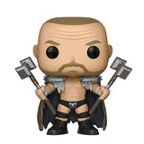 Funko Triple H [Skull King]: x POP! WWE Vinyl Figure & 1 PET Plastic Graphical Protector Bundle [#052 / 30987 - B]