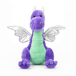 DNC Bed Time Stuffed Dinosaur Animal Toys, Cute Soft Plush 14 Inch Dinosaur Toy Gifts for Boys Girls