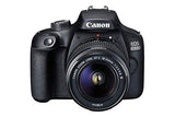 Canon EOS 2000D / Rebel T7 Digital SLR Camera w/ 18-55MM with EF-S 18-55mm f/3.5-5.6 DC III Lens (Black) + PixiBytes Advanced Accessory Bundle