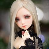 W&Y 1/4 BJD Doll 16 Inch Toys 42cm 19-Jointed Dolls Reborn Figure + Full Set Accessories + Hair+ Makeup DIY Toys Best Gift for Girls