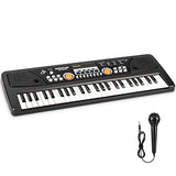 aPerfectLife Keyboard Piano for Kids, 49 Keys Multifunction Electric Piano Keyboard Early Learning Educational Music Instrument Toys for Boys and Girls