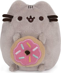 GUND Pusheen with Donut Dangler Hanging Plush Stuffed Animal Cat