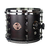 Sawtooth Hickory Series 20" Bass Drum, 6pc Shell Pack, Satin Dark Chocolate (ST-HBD-20-6PC-CS)