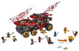 LEGO NINJAGO Land Bounty 70677 Toy Truck Building Set with Ninja Minifigures, Popular Action Toy with Two Toy Vehicles and Toy Ninja Weapons for Creative Play (1,178 Pieces)