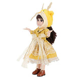LoveinDIY 14.2 Inch BJD American Doll with Cloth Dress Up Girl Figure for DIY Customizing - Dragon
