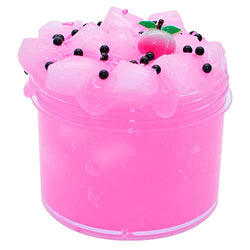Pink Jelly Cube Slime, Soft Jelly Clay Slime Sugar Blitz for Girls Boys, Pink Contton Candy Slime kit Party Favors