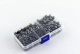 BRCbeads Hematite Gemstone Loose Beads Round Value Box Set 340pcs Per Box for Jewelry Making