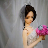 HMANE BJD Dolls Clothes 1/3, Wedding Dress Fishtail Skirt Clothes Set for 1/3 BJD Dolls (No Doll)