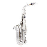 ammoon Saxophone Sax Eb Be Alto E Flat Brass Carved Pattern Set