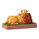 Enesco 6000972 Disney Traditions by Jim Shore Lion King Simba and Mufasa Father's Pride Figurine, 4.41 Inch, Multicolor