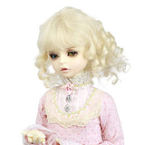 AIDOLLA Doll Wig 9-10 Inch 1/3 BJD SD - Girls Gift Temperature Synthetic Fiber Short Curly Synthetic Hair